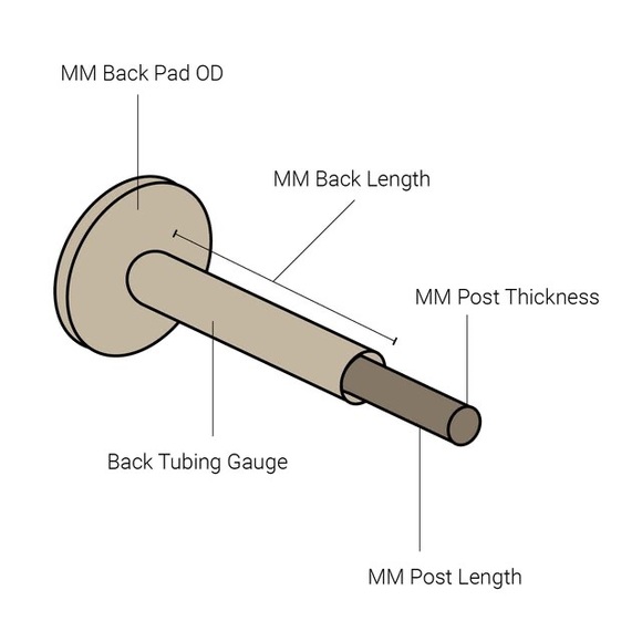 SO GOLD X HIDDENSPACE
Line Hexagon with Diamond Threadless End - Picture 4 of 4